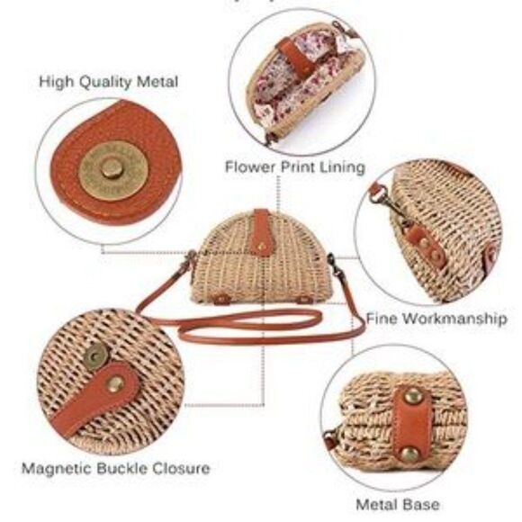 New Lunar Straw Bag - Picture 4 of 9